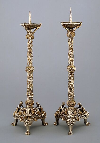 Bernward's Candlesticks (pair) - German (Hildesheim) - The Met