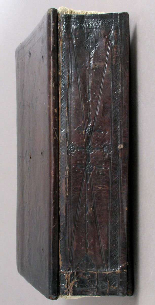 Four Gospels in Armenian, Tempera and gold on paper; stamped leather binding, Armenian