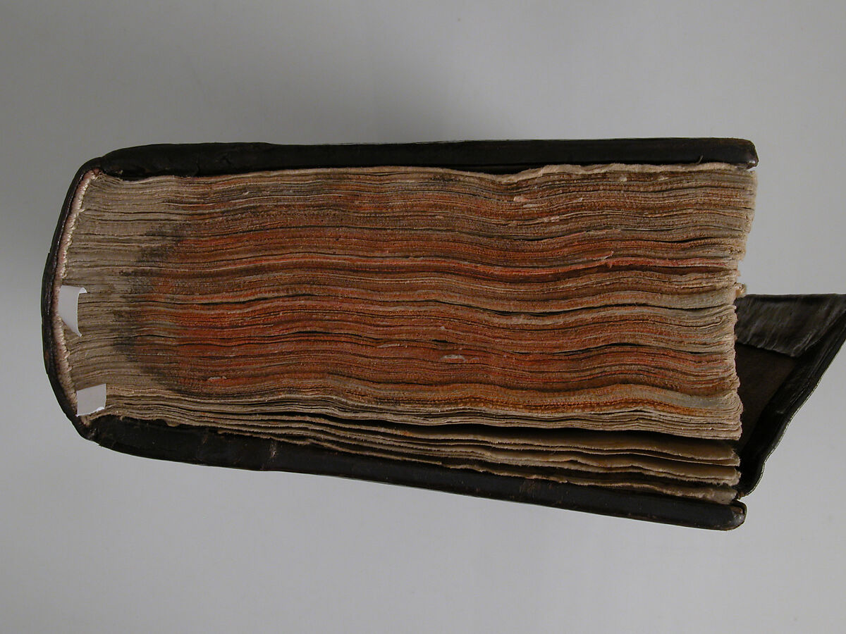 Four Gospels in Armenian, Tempera and gold on paper; stamped leather binding, Armenian