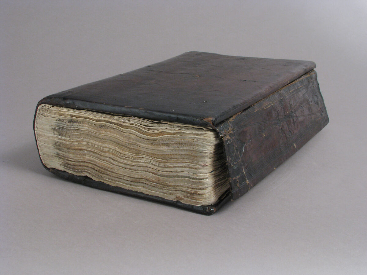 Four Gospels in Armenian, Tempera and gold on paper; stamped leather binding, Armenian