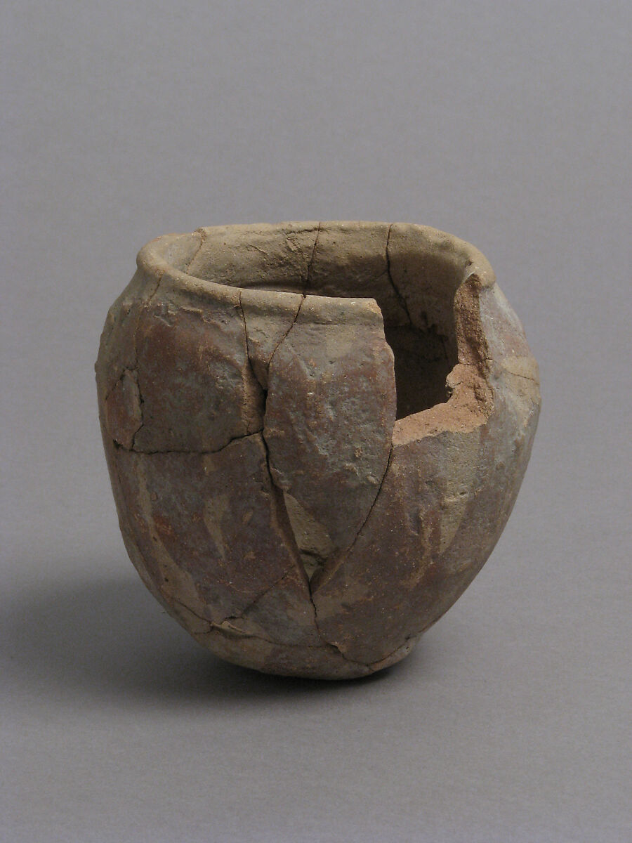 Pot, Earthenware, Coptic 