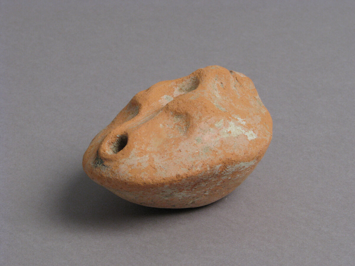 Oil Lamp, Earthenware, Coptic 