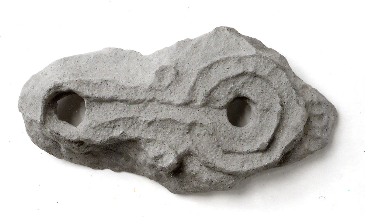 Oil Lamp, Earthenware, Coptic