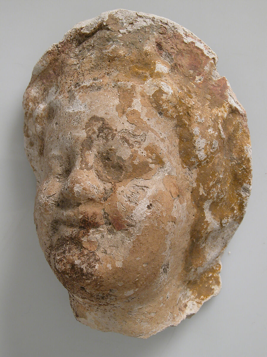 Head, Plaster, Coptic 