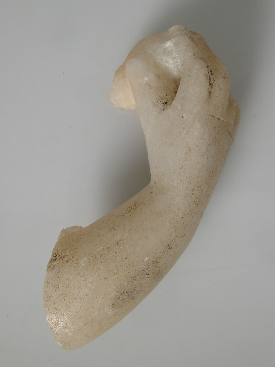 Arm and Hand Fragment, Marble, Coptic 