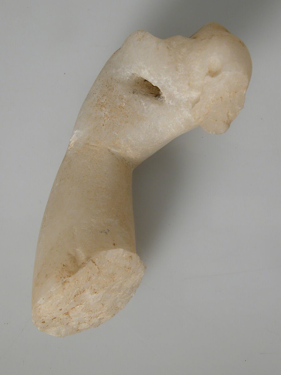 Arm and Hand Fragment, Marble, Coptic