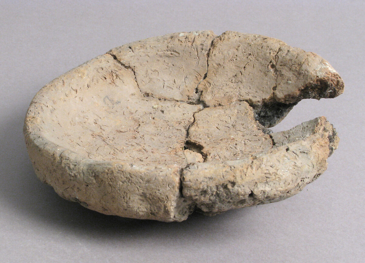 Plate, Earthenware, Coptic 