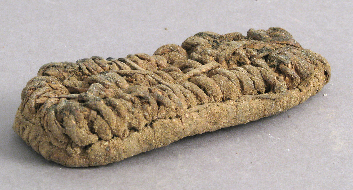 Sandal for a Child, Hemp, Coptic 