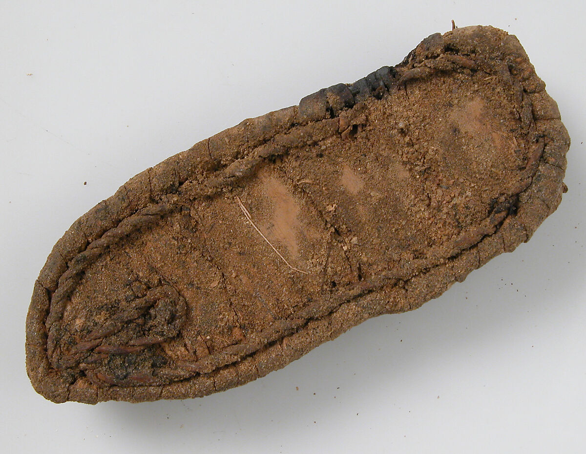 Sandal for a Child, Hemp, Coptic