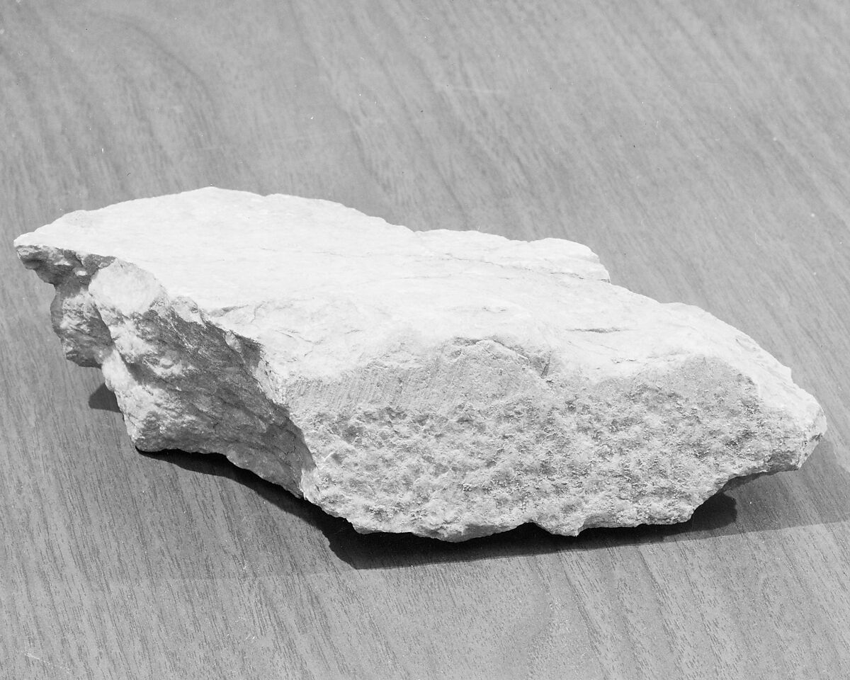 Stone Fragment, Stone, French 