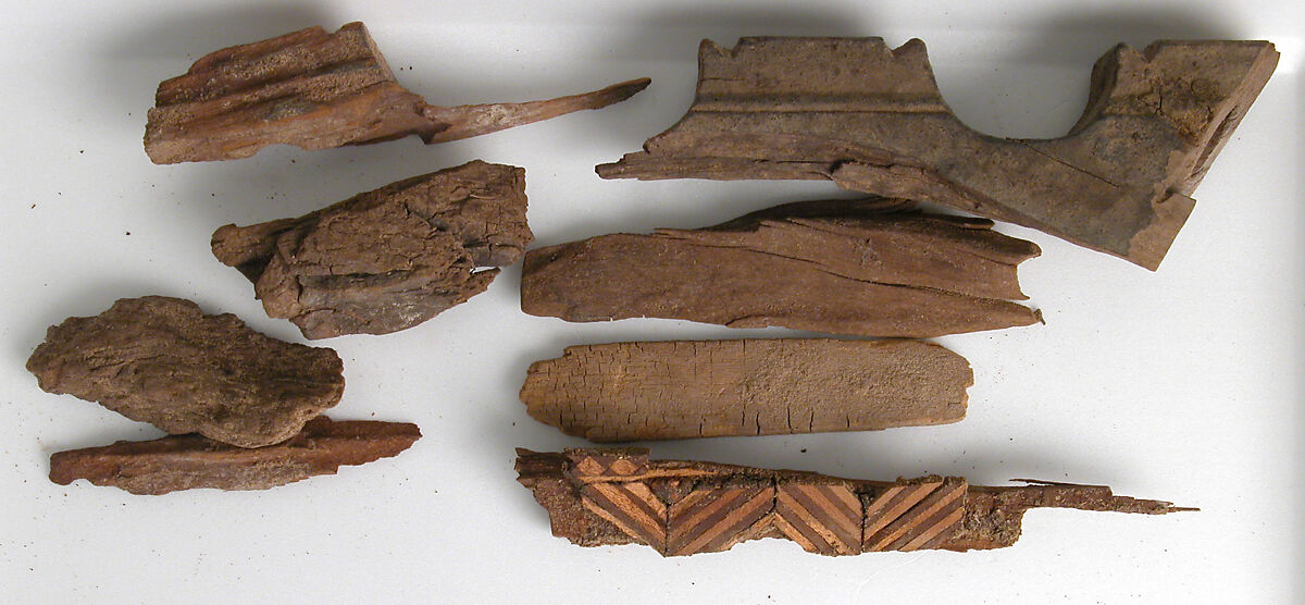 Wood Fragments, Wood, Coptic 