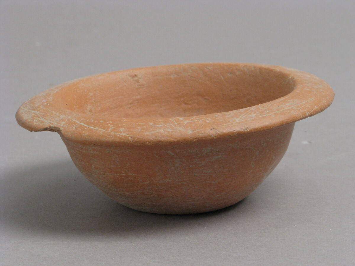 Bowl, Earthenware, Coptic 