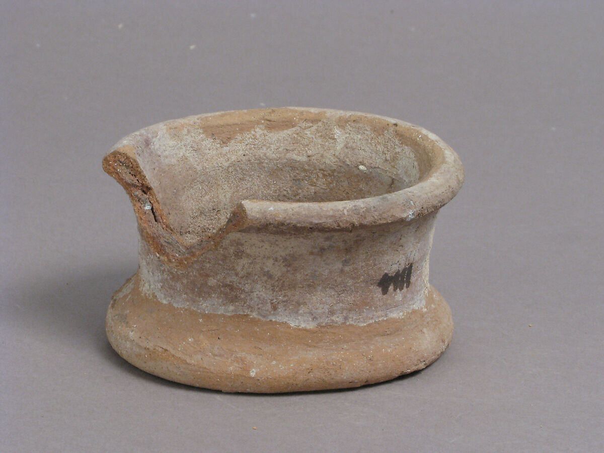 Ring, Earthenware, Coptic 