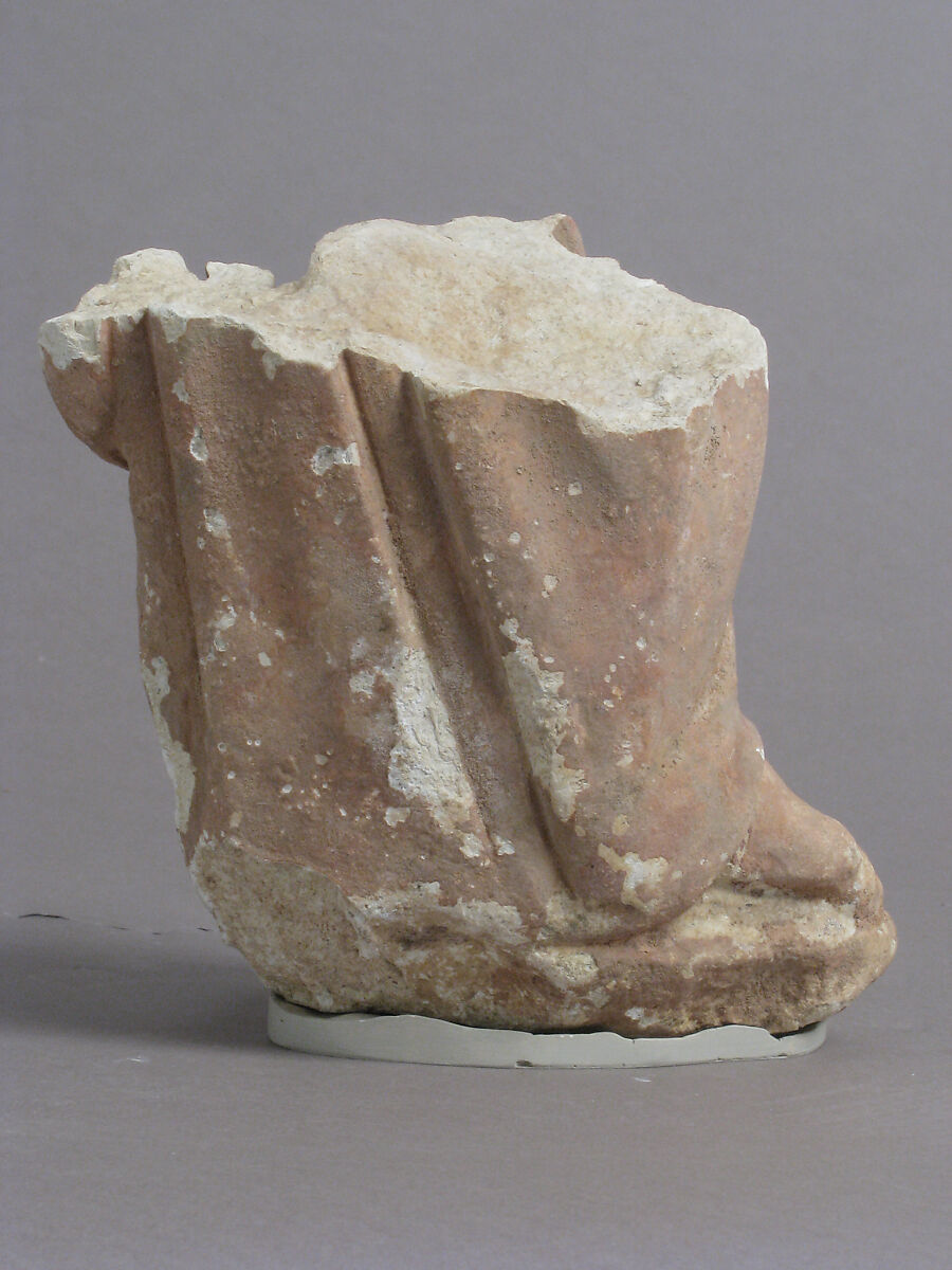 Lower Legs Fragment, Marble, Coptic
