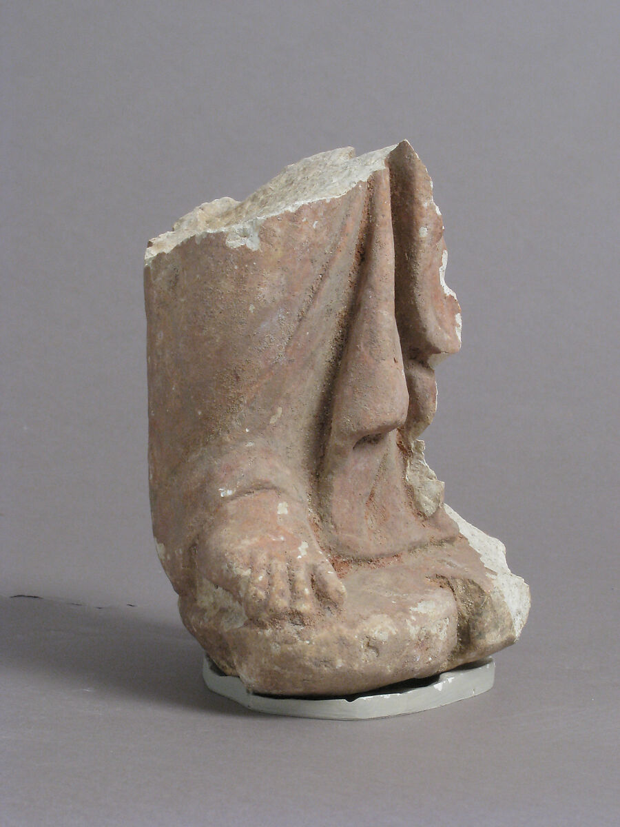 Lower Legs Fragment, Marble, Coptic