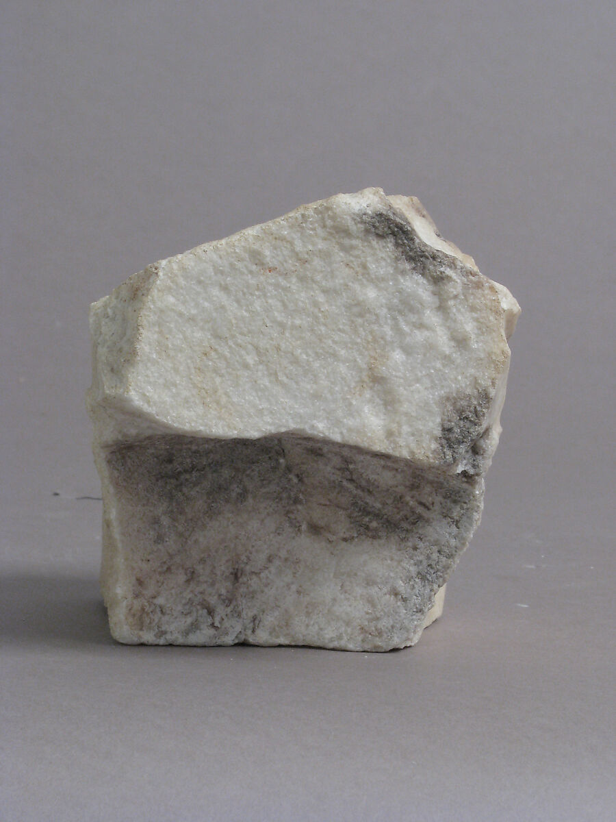 Knee Fragment, Marble, Coptic