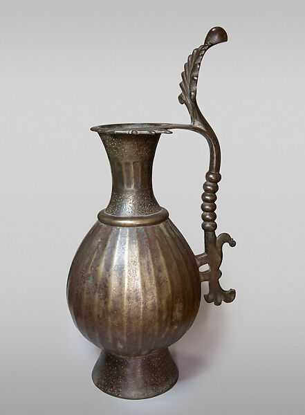 Ewer, Signed by Ibn Yazid, Copper alloy, cast 