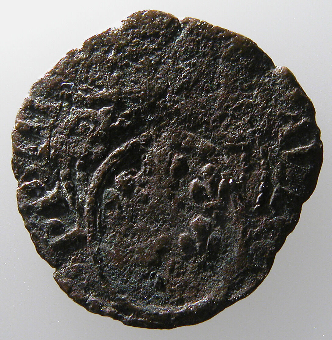 Billon Quattrino of Paul III (?), Copper alloy (billon), Italian 