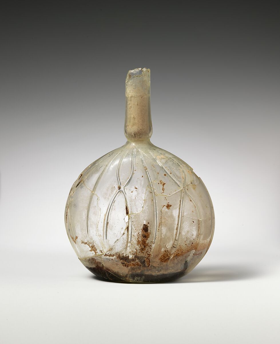 Bottle Fragment, Glass, Coptic 