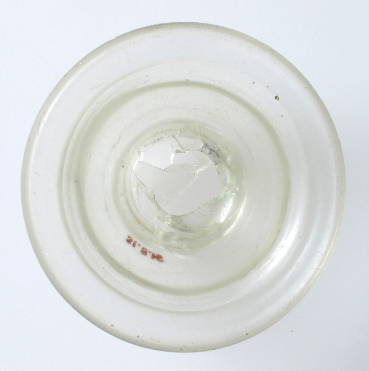 Dish, Glass, Coptic