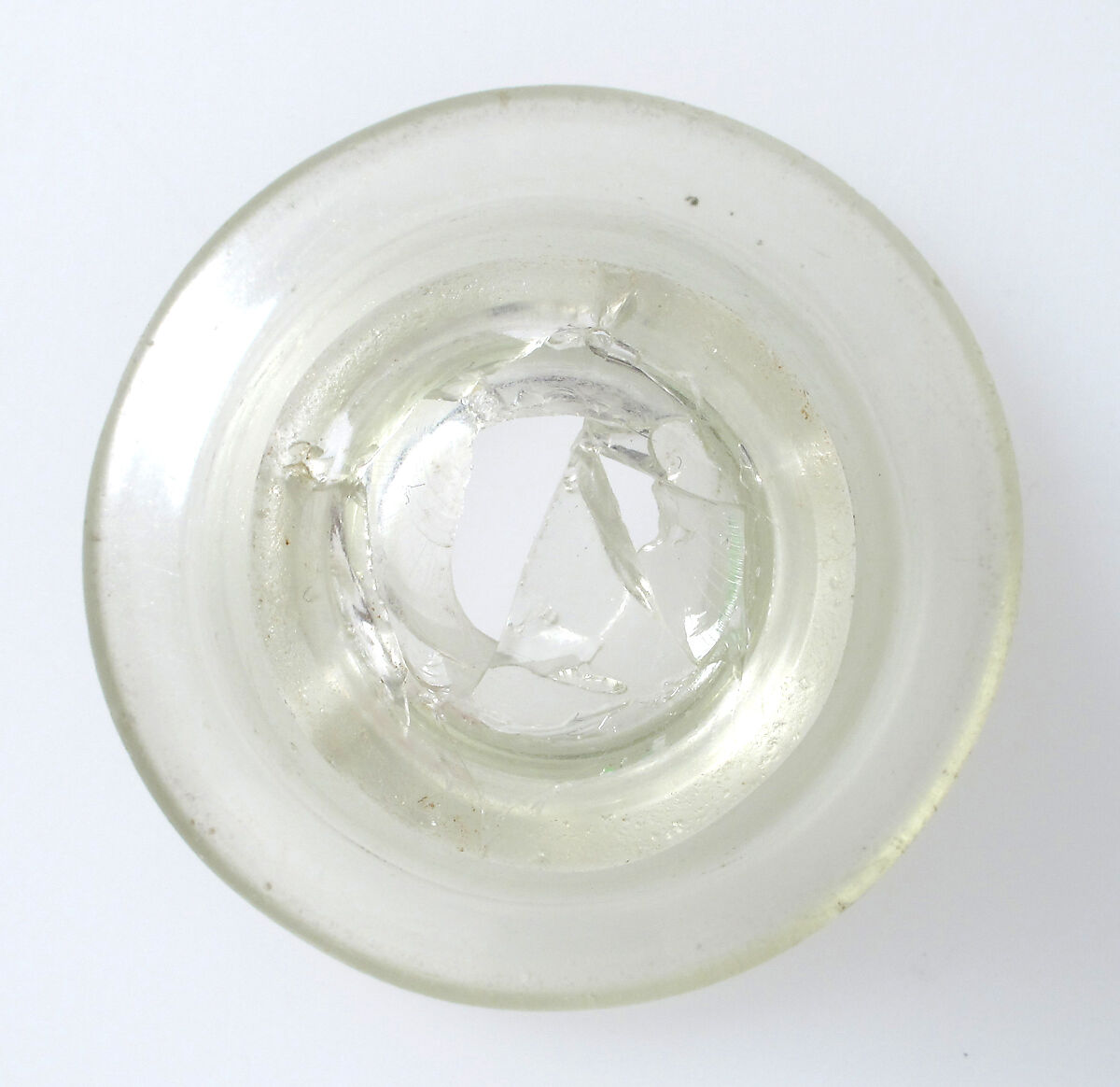 Dish, Glass, Coptic