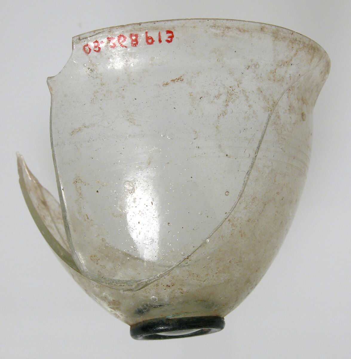 Fragment of Bowl, Glass, Coptic 