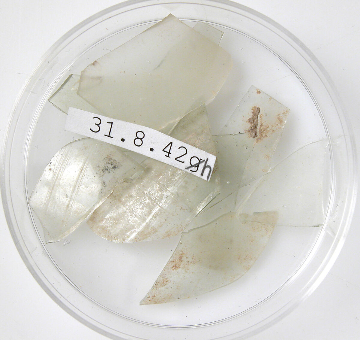 Glass Fragments, Glass (clear), Coptic 