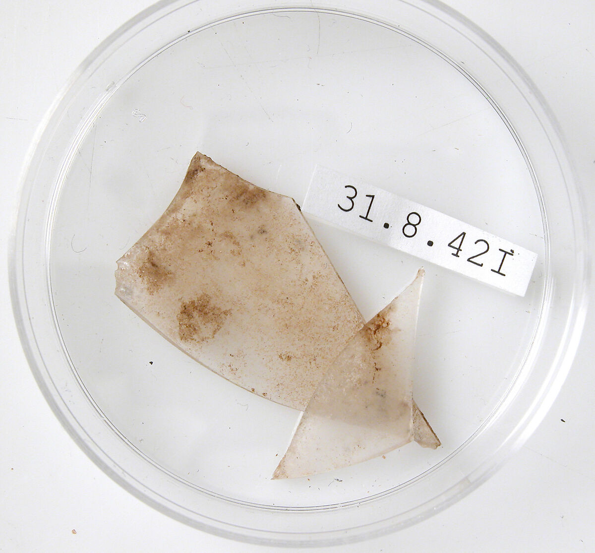 Glass Fragments, Glass (clear), Coptic 