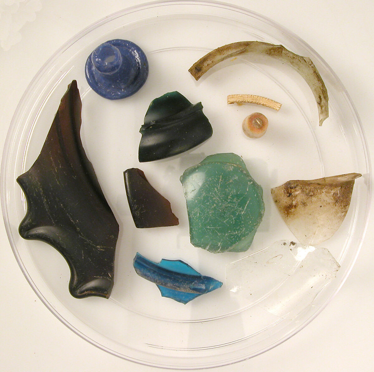 Glass Fragments, Glass, Coptic 