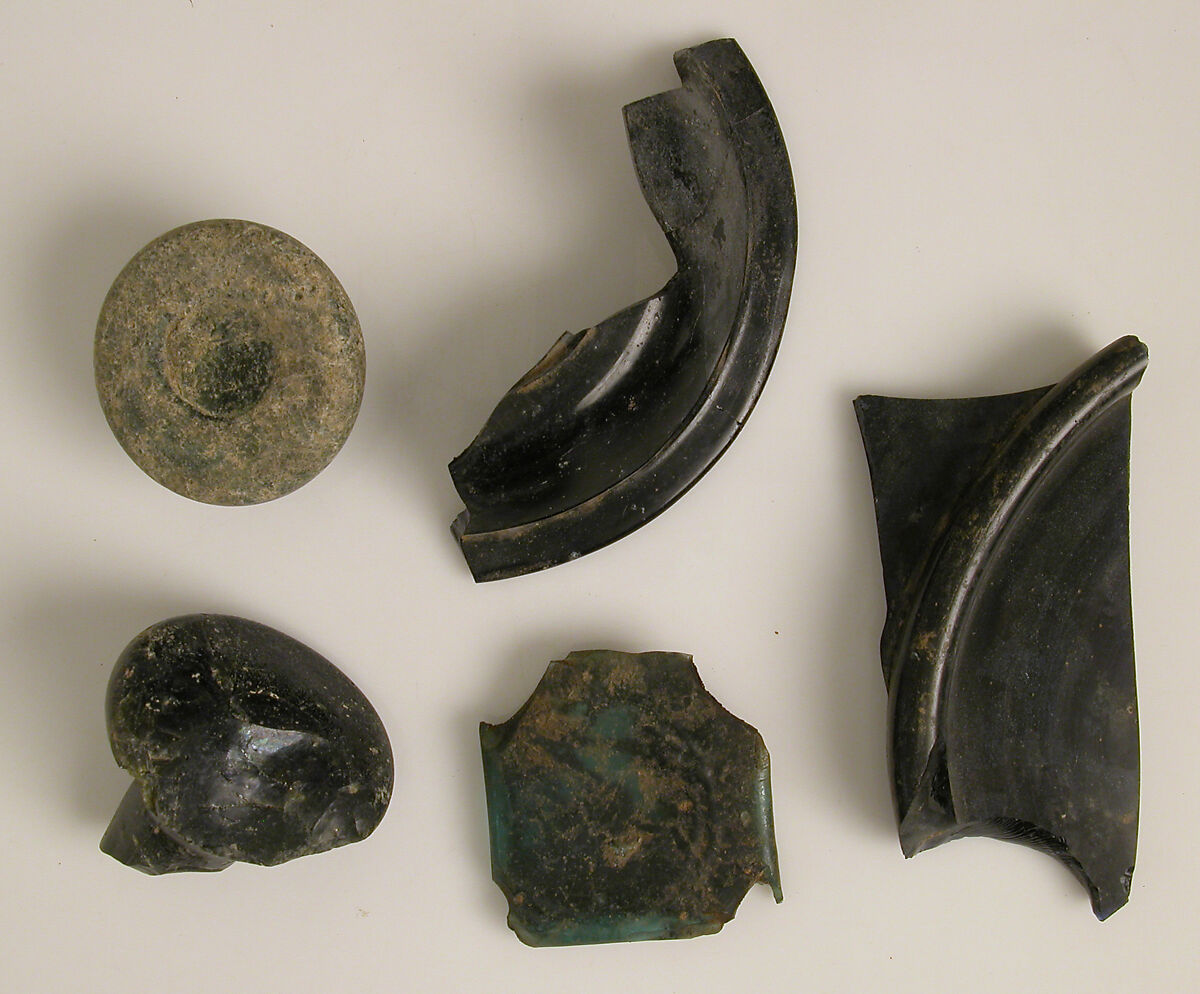 Glass Fragments, Glass, Coptic
