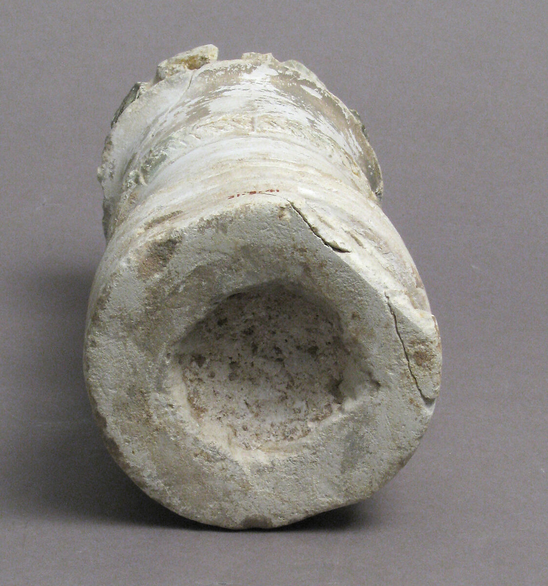 Altar or Incense Burner, Limestone, Coptic