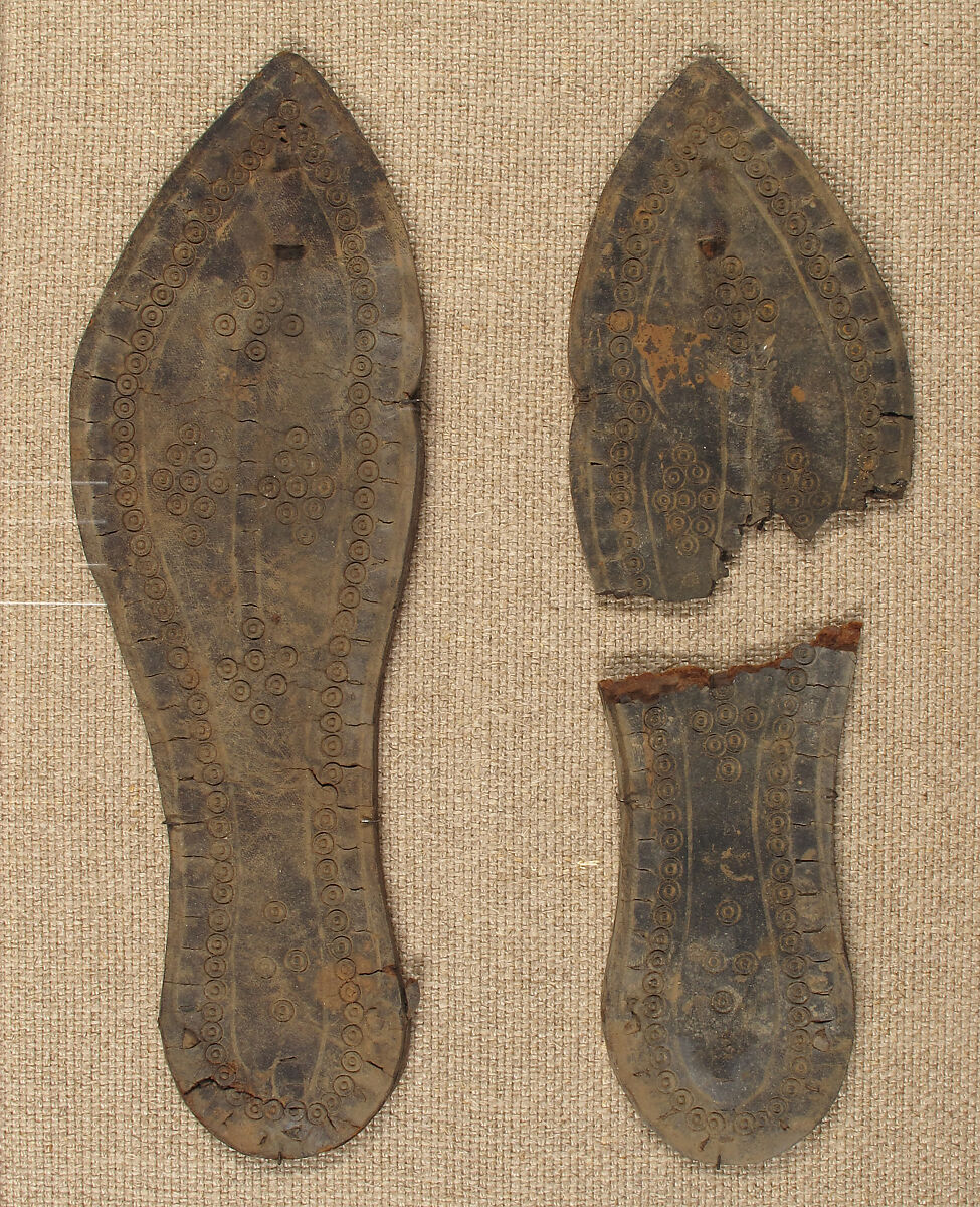 Sandal Soles, leather, Coptic 