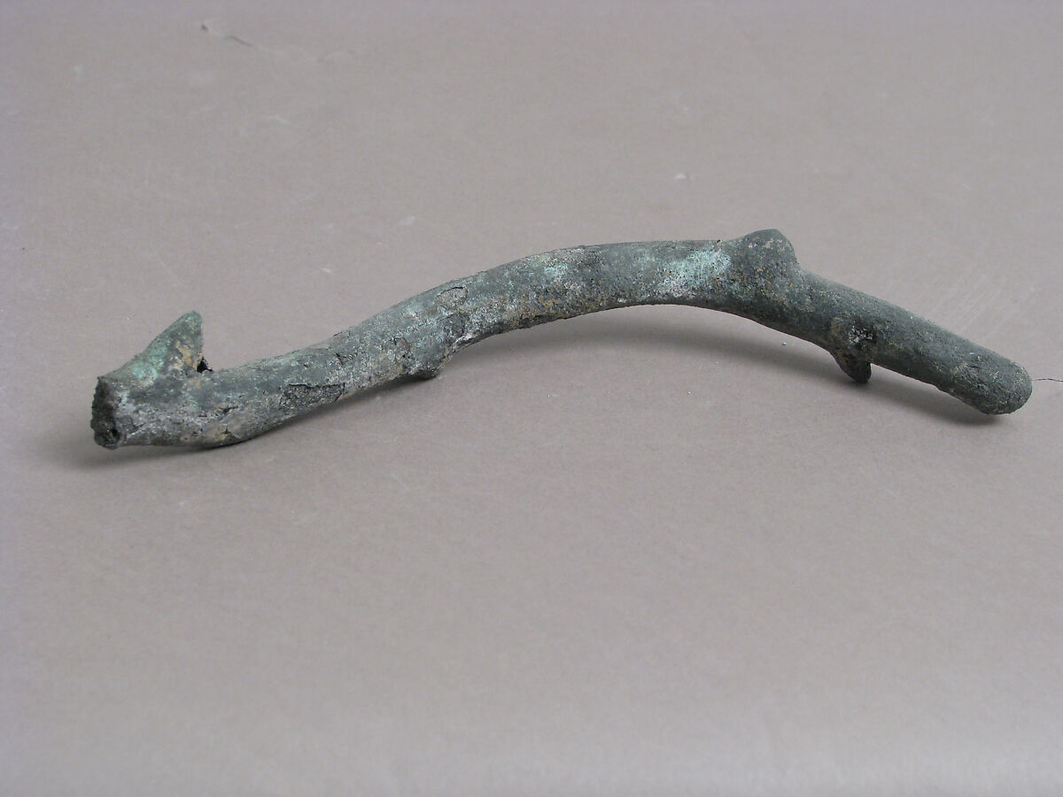 Handle (?), Metal, Coptic 