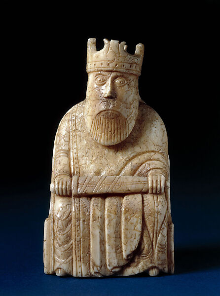 King, Walrus ivory, Scandinavian 