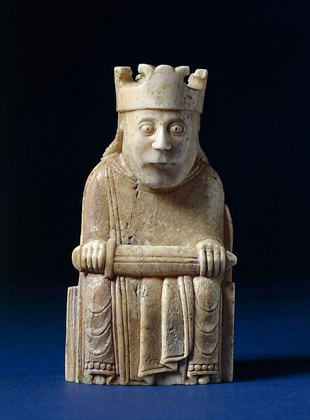 King, Walrus ivory, Scandinavian 