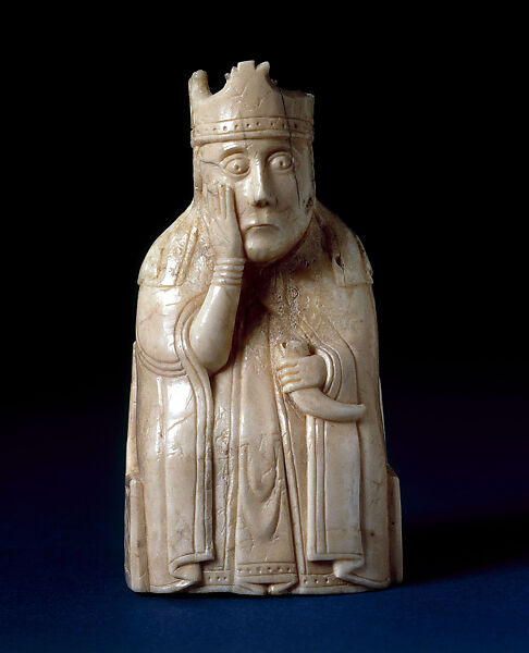 Queen, Walrus ivory, Scandinavian 