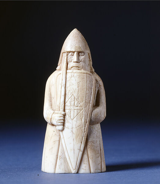 Warder, Walrus ivory, Scandinavian 