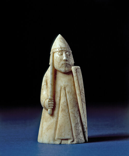 Warder, Walrus ivory, Scandinavian 