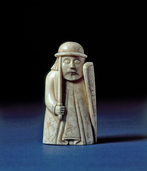 Warder, Walrus ivory, Scandinavian 