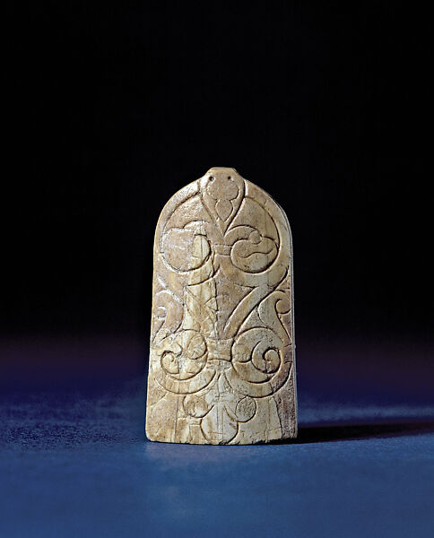 Pawn, Walrus ivory, Scandinavian 