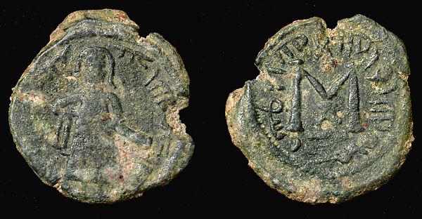 Fals with Arabic Inscriptions, M reverse, Copper 