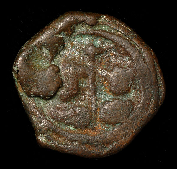 Anomalous Bronze Coin, Copper 