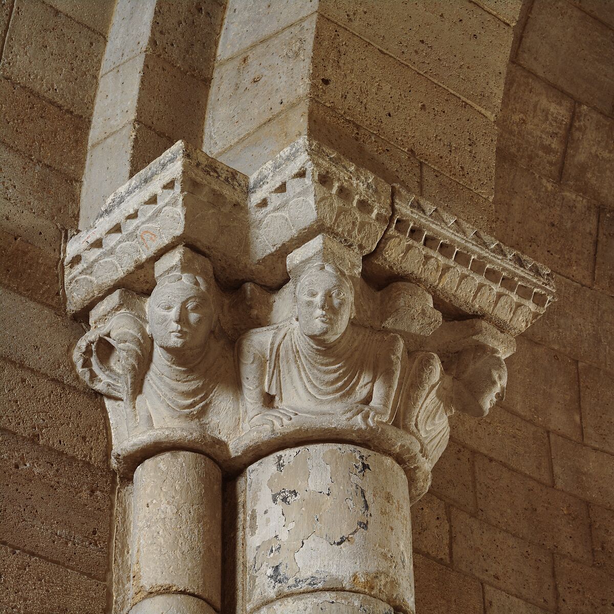 Chapel from Notre-Dame-du-Bourg at Langon, Limestone, French