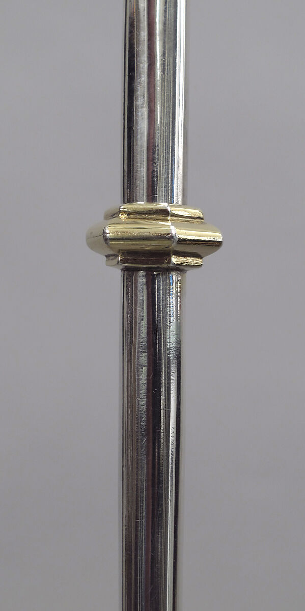 University Scepter, Silver and silver gilt on an iron core, North German