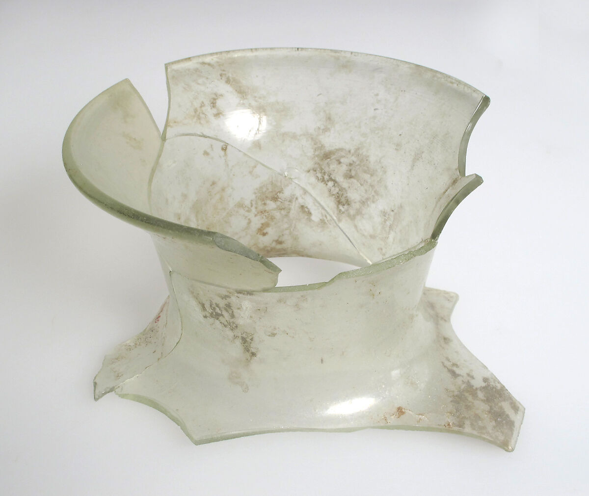 Neck of a Vessel, Glass, Coptic 