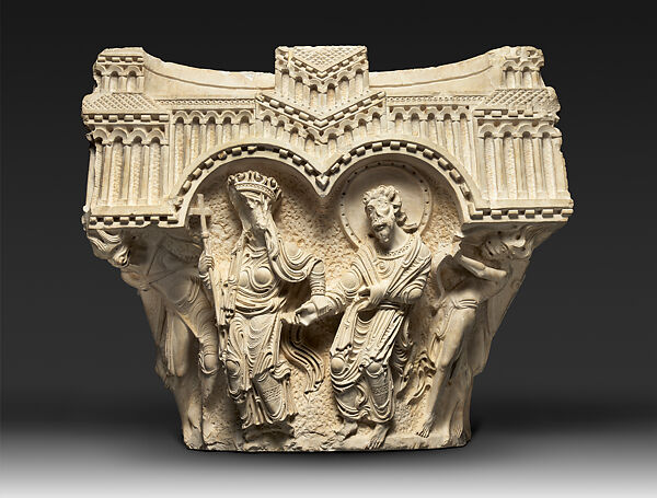 The Virgin and Apostle Capital, Limestone 