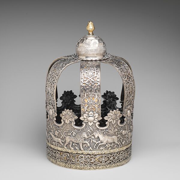 Torah Crown, Silver and gilded silver, Polish (Galicia) 