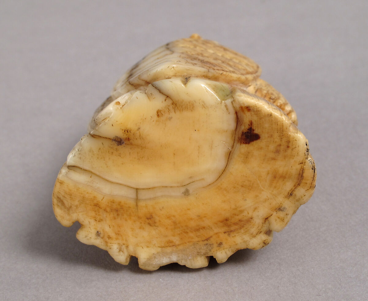 Rook or Pawn Chess Piece, Whale ivory, Scandinavian