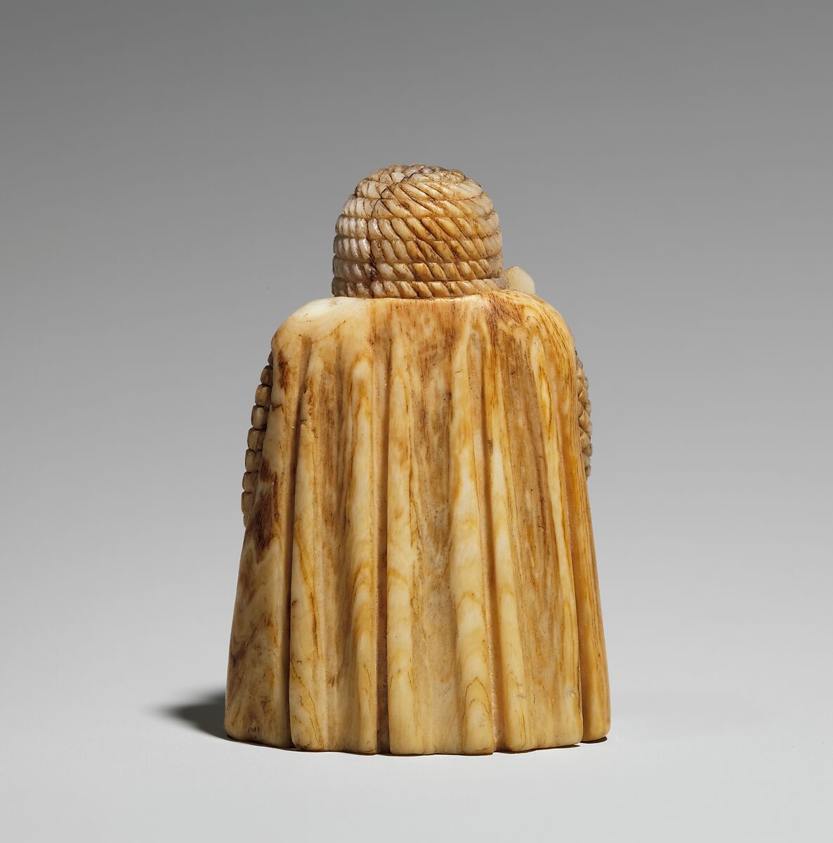 Rook or Pawn Chess Piece, Whale ivory, Scandinavian