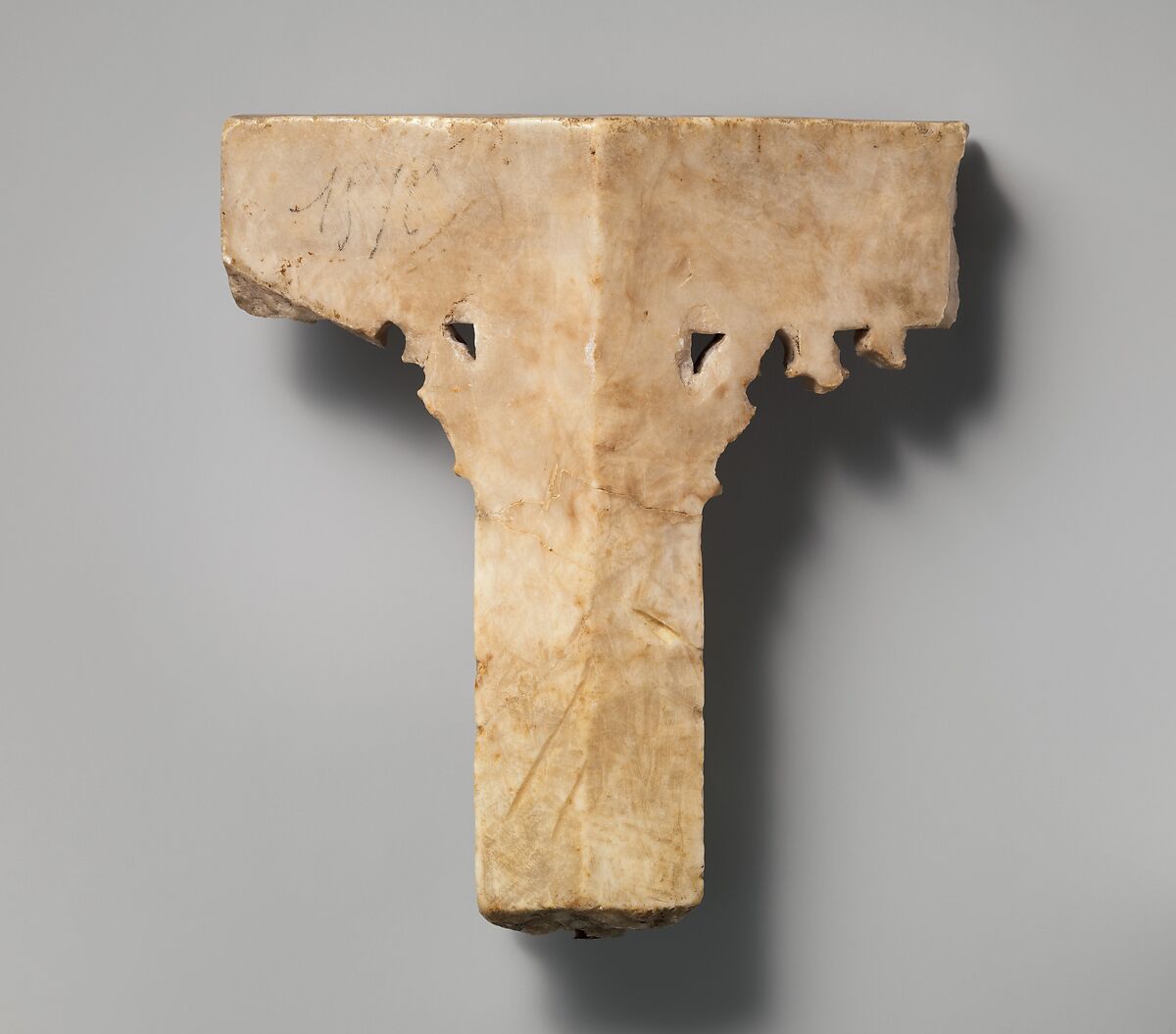 Fragment from the Tomb of John the Fearless and Margaret of Bavaria, Duke and Duchess of Burgundy, Jean de la Huerta (Spanish, 1413–62 ?), Alabaster, French